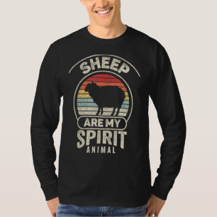 Retroschaf ist mein geiles Tierschaf T-Shirt