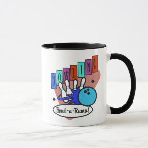 Retroschüssel-a-rama-Zeichen, Retroschüssel-a-rama Tasse