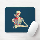 Retroskelett Mousepad (Mit Mouse)