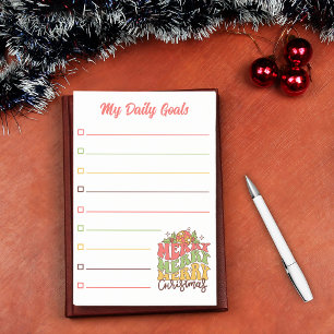 Retrospass-Skript, meine täglichen Ziele, gezeichn Post-it Klebezettel