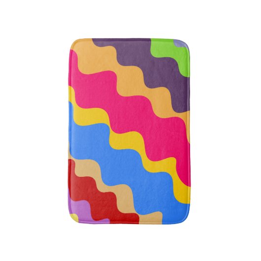 Retrospulmuster Badematte (Vorderseite Vertikal)