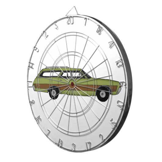 Retrostation Dartscheibe (Vorderseite rechts)