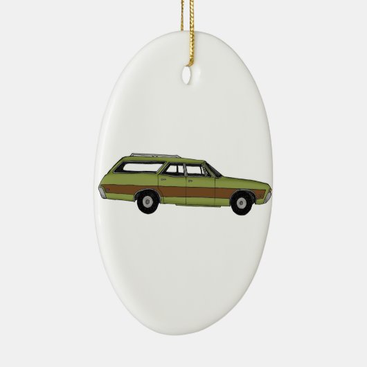 Retrostation Keramikornament (Rechts)