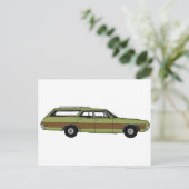 Retrostation Postkarte (Stehend Vorderseite)