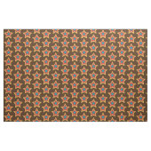 Retrostil 70er-Sternmuster Stoff (Yard (91,4 cm))