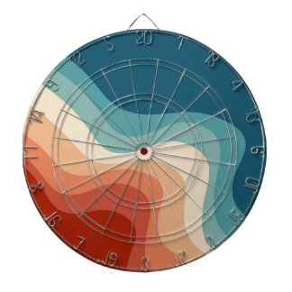 Retrostil Dartscheibe