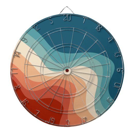 Retrostil Dartscheibe (vorne)