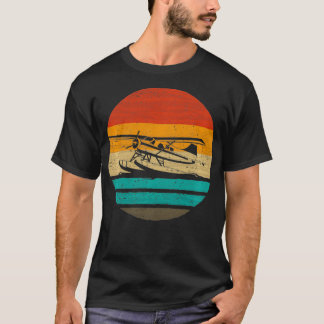 Retrostil des Flugzeugs Vintag T-Shirt