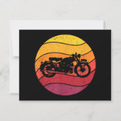 Retrostil für Motorräder Vintag (Rückseite)