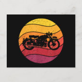 Retrostil für Motorräder Vintag Begleitkarte (Rückseite)