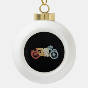 Retrostil für Motorräder Vintag Keramik Kugel-Ornament