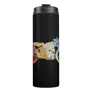 Retrostil für Motorräder Vintag Thermosbecher