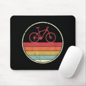 Retrostil für Radfahrer Mousepad (Mit Mouse)