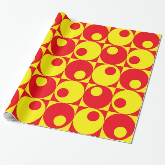 Retrostil Geschenkpapier (Ungerollt)