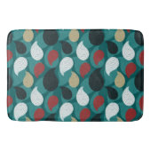 Retrostil in attraktivem Farbenwirbel Badematte (Vorderseite)