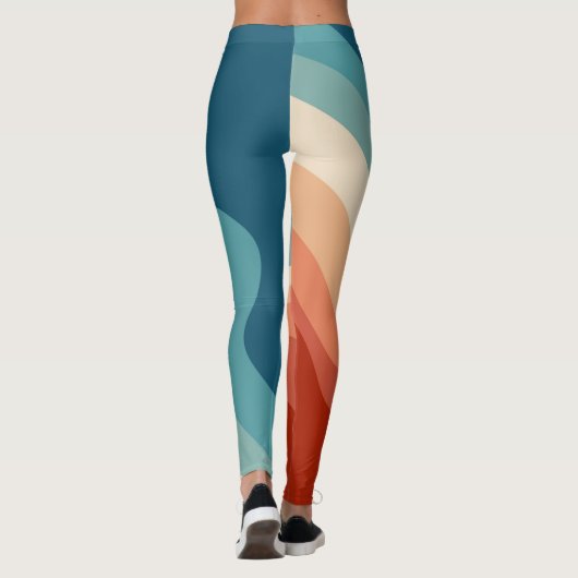 Retrostil Leggings (Rückseite)