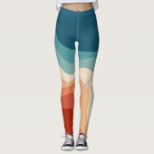 Retrostil Leggings (Vorderseite)