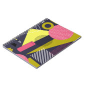 Retrostil, Muster-Design. Kunst, abstrakt, Notizblock (Linke Seite)