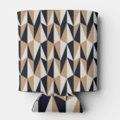 Retrostil: Nahtloses Vintages Muster Dosenkühler (Rückseite)