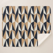Retrostil: Nahtloses Vintages Muster Sherpadecke (Vorderseite (Horizontal))