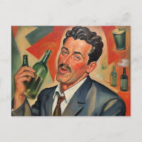 Retrostil, schlechte Kunst, Betrunkener Typ