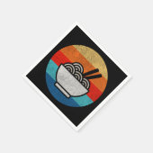 Retrostil Serviette (Ecke)