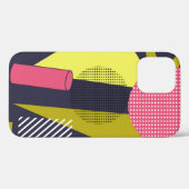 Retrostil Textur, Musterdesign. Kunst, abstrakt, Case-Mate iPhone Hülle (Rückseite (Horizontal))