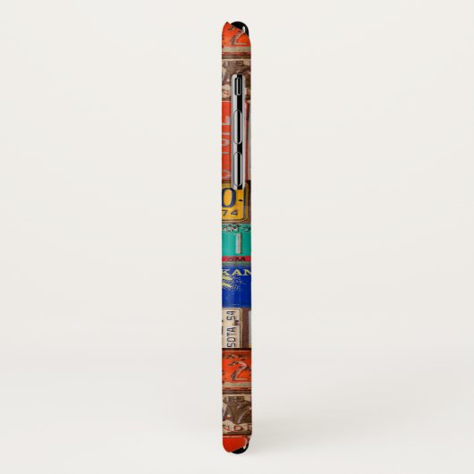 Retrostille Teller Case-Mate iPhone Hülle (Hinten/Links)