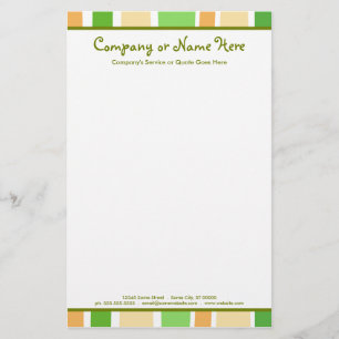 Retrostreifen Briefpapier