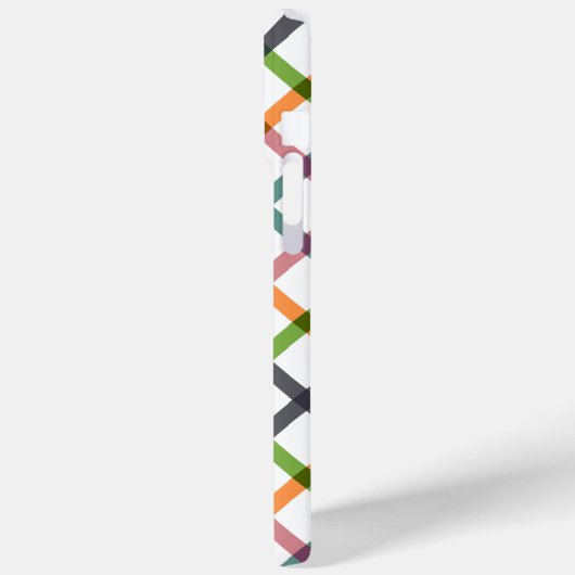 Retrostreifen Case-Mate iPhone Hülle (Rückseite / Links)