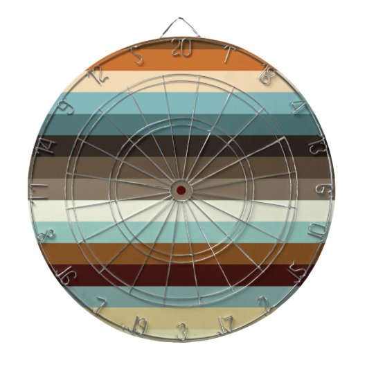 Retrostreifen Dartscheibe (vorne)