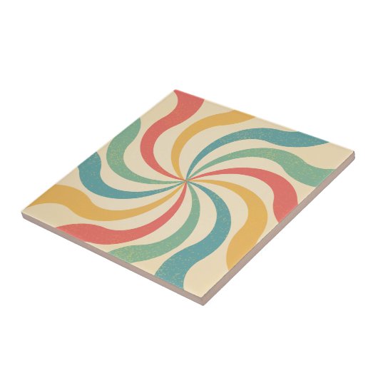 Retrostreifen Fliese (Seite)