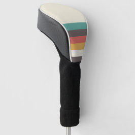 Retrostreifen Golf Headcover