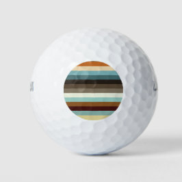 Retrostreifen Golfball