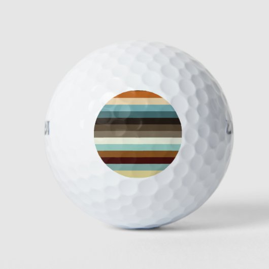 Retrostreifen Golfball (Vorderseite)