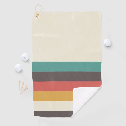 Retrostreifen Golfhandtuch (Insitu)