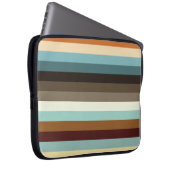 Retrostreifen Laptopschutzhülle (Vorne Rechts)