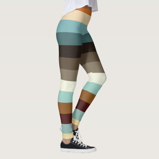 Retrostreifen Leggings (Rechts)
