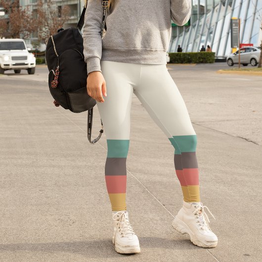 Retrostreifen Leggings