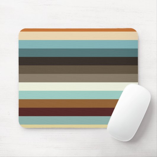 Retrostreifen Mousepad (Mit Mouse)