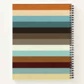 Retrostreifen Notizblock (Rückseite)