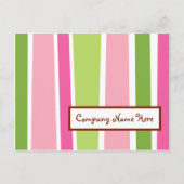 Retrostreifen Postkarte (Vorderseite)