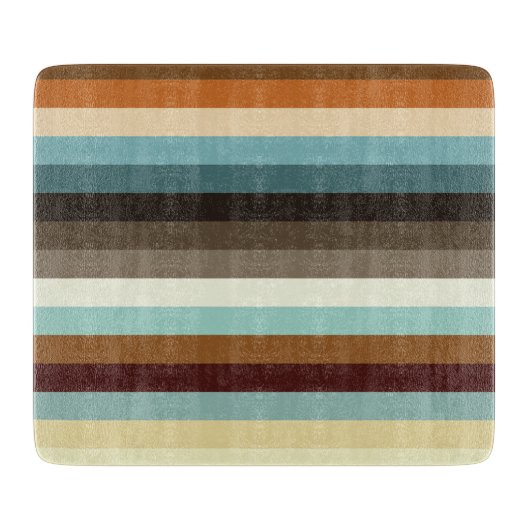 Retrostreifen Schneidebrett (Vorderseite)