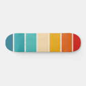 Retrostreifen Skateboard (Horizontal)