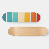 Retrostreifen Skateboard (Horizontal)