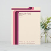 Retrostreifen : v.2 : briefbogen (Stehend Vorderseite)