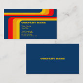 Retrostreifen : v.2 : visitenkarte (Vorne/Hinten)