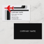 Retrostreifen Visitenkarte (Vorne/Hinten)