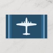 Retrostreifen Visitenkarte (Rückseite)