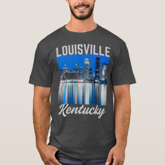 RetroStyle Louisville Kentucky Innenstadt Ohio Riv T-Shirt